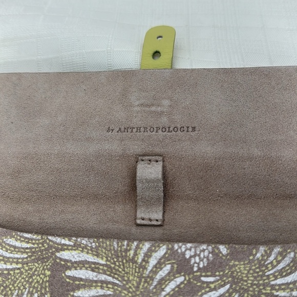 Anthropologie grey/ silver Leather Crossbody Bag - with Free wallet. - Picture 14 of 15